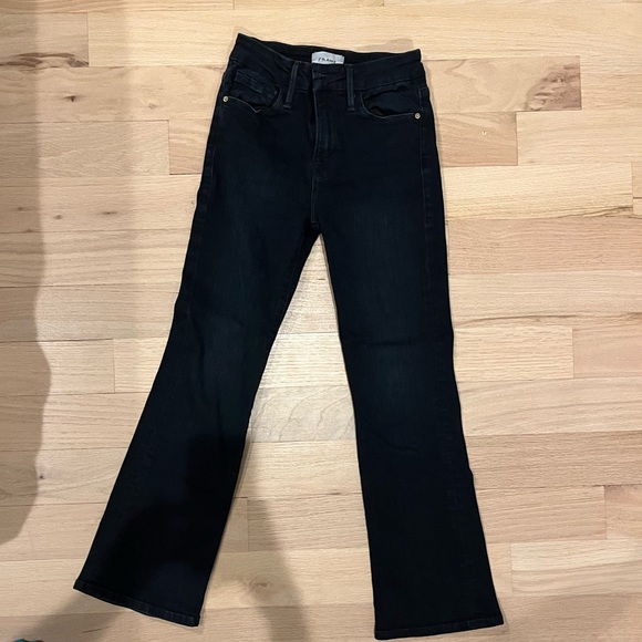 FRAME Denim Le Crop Mini Boot size 24 - Picture 2 of 8